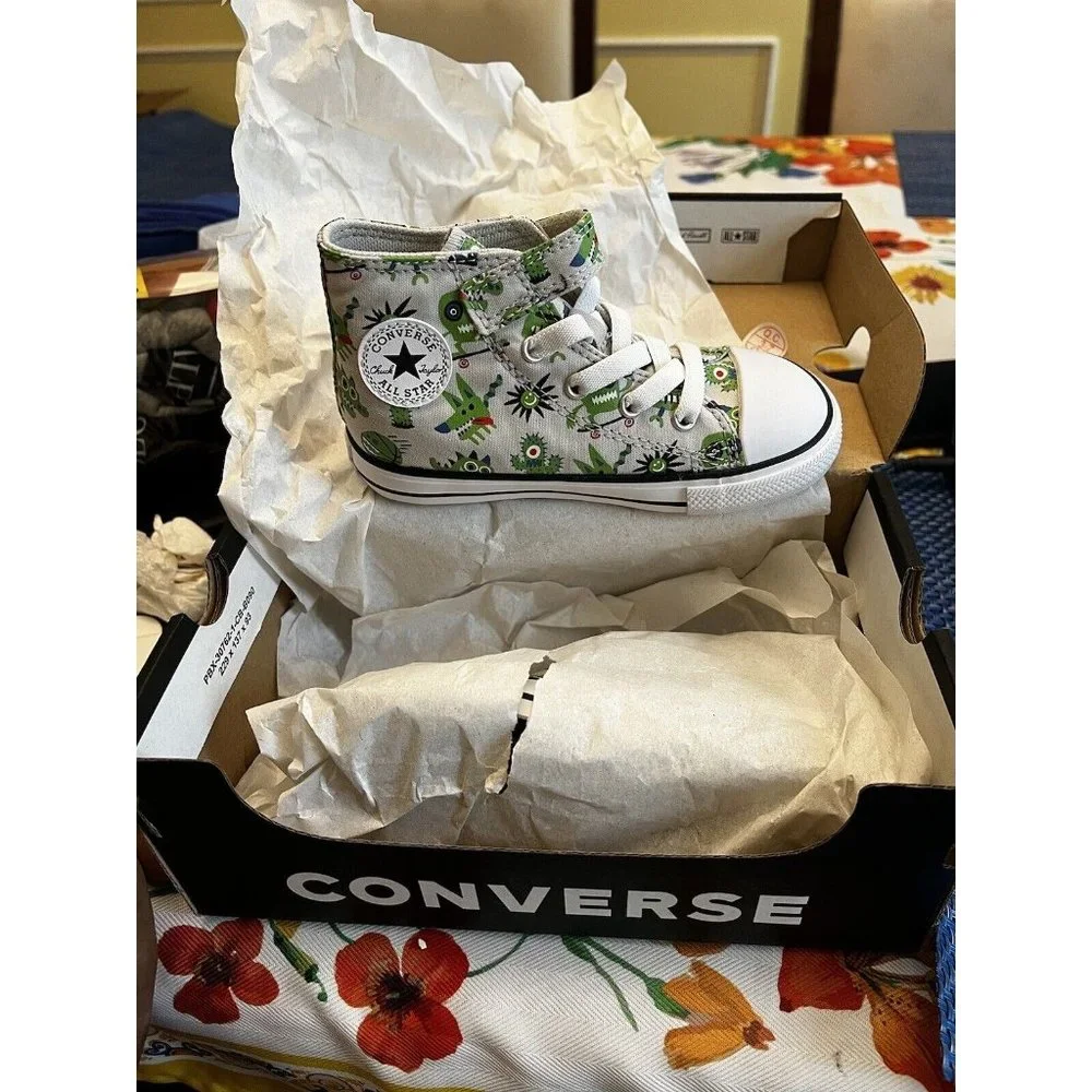 Converse Chuck Taylor High Top All Star Alien Creature Infant Sizes